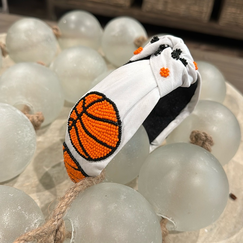Basketball 🏀 beaded headband